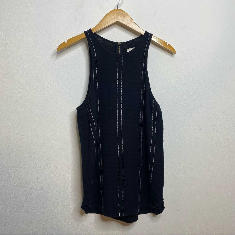 Lou & Grey Black Knit Tank Size Small